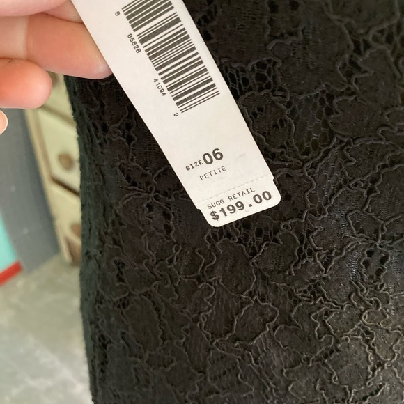 Pendleton Black Lace Dress XS NWT - Picture 6 of 7